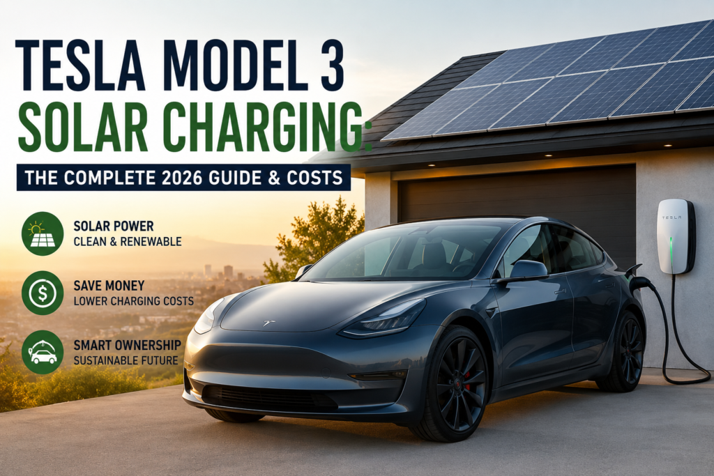 Tesla Model 3 Solar Charging: The Complete 2026 Guide & Costs