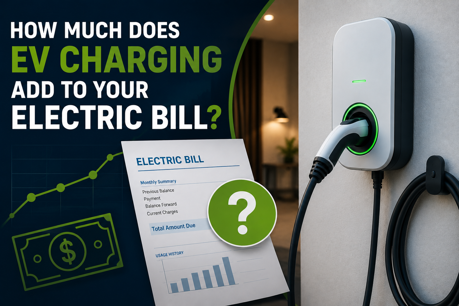 how much does ev charging add to your electric bill